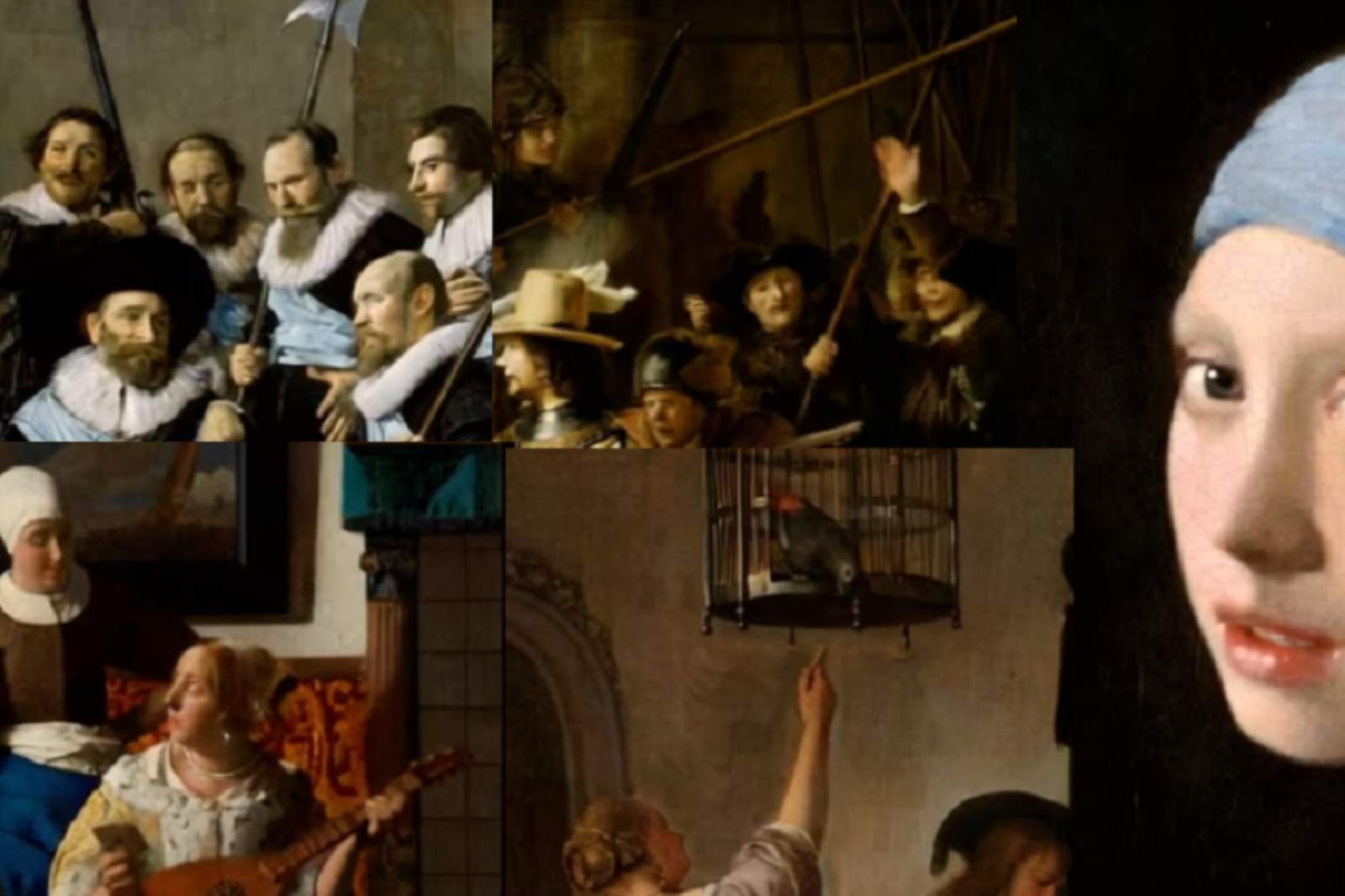 Paintings that move.